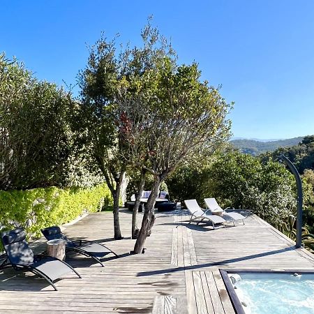 F2 Avec Jacuzzi, Petanque, A 3 Min Mer, Dans Grande Propriete Porticcio  Exterior photo